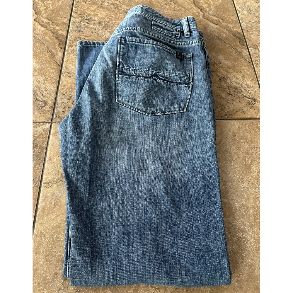 Buffalo David Bitton Mens Jeans Size 34 Blue Button Fit 33X 31